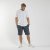 North Latitude Sweatshorts Blue Melange TALL - Αθλητικές φόρμες/σορτσάκια - Αθλητικές Φόρμες ανδρικεσ μεγάλα μεγέθη