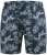 D555 Cleethorpes Hawaii Printed Swimshorts Navy - Μαγιό - Μαγιό ανδρικά μεγάλα μεγέθη