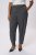 Kaffe Curve Merla Παντελόνι Dark Grey Melange - Τζιν & Παντελόνια για Γυναίκες σε Μεγάλες Μεγέθη – Plus Size - 