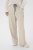 Kaffe Curve Sirana Pants Beige Melange/Black Stripe - Παντελόνια από ύφασμα - 