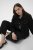 Kaffe Curve Brenn Barrel Twill Jeans Washed Black - Τζιν - 