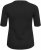 Kaffe Curve Carina T-shirt Βαθύ μαύρο - Μπλουζάκια - 