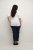 Kaffe Curve Carina T-shirt Chalk - Μπλουζάκια - 