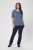 Kaffe Curve Carina T-Shirt Blue - Μπλουζάκια - 
