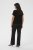 Kaffe Curve Jena V-Neck T-shirt Βαθύ μαύρο - Μπλουζάκια - 