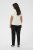 Kaffe Curve Jena V-Neck T-shirt Chalk - Μπλουζάκια - 
