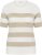 Kaffe Curve Lizzy Striped Pullover Chalk/Feather Grey Bold Stripe - Μπλουζάκια - 