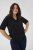 Kaffe Curve Phoelina T-Shirt Black - Μπλουζάκια - 
