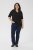 Kaffe Curve Phoelina T-Shirt Black - Μπλουζάκια - 