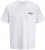 Jack & Jones Brandon T-Shirt White - Μακό μπλουζάκια - Aνδρικά μπλουζεσ μεγάλα μεγέθη