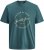 Jack & Jones Grayson T-shirt Τιρκουάζ - Μακό μπλουζάκια - Aνδρικά μπλουζεσ μεγάλα μεγέθη