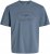 Jack & Jones Edenver T-Shirt Blue - Μακό μπλουζάκια - Aνδρικά μπλουζεσ μεγάλα μεγέθη