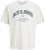 Jack & Jones Edenver T-Shirt White - Μακό μπλουζάκια - Aνδρικά μπλουζεσ μεγάλα μεγέθη