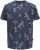 Jack & Jones Montauk T-Shirt Blue - Μακό μπλουζάκια - Aνδρικά μπλουζεσ μεγάλα μεγέθη