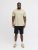 Jack & Jones Blaneo Short Sleeve T-shirt Beige - Μακό μπλουζάκια - Aνδρικά μπλουζεσ μεγάλα μεγέθη