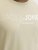 Jack & Jones Blaneo Short Sleeve T-shirt Beige - Μακό μπλουζάκια - Aνδρικά μπλουζεσ μεγάλα μεγέθη
