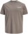 Jack & Jones Oscar T-Shirt Grey - Μακό μπλουζάκια με στάμπα - 