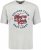 Adamo Motivshirt Comfort Fit College Grey - Μακό μπλουζάκια - Aνδρικά μπλουζεσ μεγάλα μεγέθη