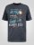 D555 Moyles Newport Beach Woody Car Printed T-Shirt Navy Twist - Μακό μπλουζάκια με στάμπα - Μπλουζάκια με στάμπα σε μεγάλα μεγέθη