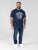 D555 Cooper Grumpy Old Man Printed T-Shirt Navy - Μακό μπλουζάκια με στάμπα - 