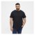 North Latitude T-Shirt O-Neck Black - Μακό μπλουζάκια - Aνδρικά μπλουζεσ μεγάλα μεγέθη