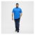 North Latitude T-Shirt O-Neck Cobolt Blue - Μακό μπλουζάκια - Aνδρικά μπλουζεσ μεγάλα μεγέθη