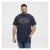 North Latitude Logo T-Shirt Navy - Μακό μπλουζάκια - Aνδρικά μπλουζεσ μεγάλα μεγέθη