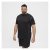 North Latitude Sport Tech T-Shirt Black - Μακό μπλουζάκια - Aνδρικά μπλουζεσ μεγάλα μεγέθη