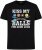Espionage T436 Good Luck Kiss Printed T-Shirt Black - Μακό μπλουζάκια - Aνδρικά μπλουζεσ μεγάλα μεγέθη