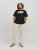 Jack & Jones Logan T-Shirt Black - Μακό μπλουζάκια - Aνδρικά μπλουζεσ μεγάλα μεγέθη