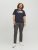 Jack & Jones Logan T-Shirt Navy - Μακό μπλουζάκια - Aνδρικά μπλουζεσ μεγάλα μεγέθη