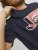 Jack & Jones Logan T-Shirt Navy - Μακό μπλουζάκια - Aνδρικά μπλουζεσ μεγάλα μεγέθη