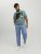 Jack & Jones Conrad T-Shirt Grey - Μακό μπλουζάκια - Aνδρικά μπλουζεσ μεγάλα μεγέθη