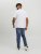 Jack & Jones Conrad T-Shirt White - Μακό μπλουζάκια - Aνδρικά μπλουζεσ μεγάλα μεγέθη