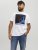 Jack & Jones Conrad T-Shirt White - Μακό μπλουζάκια - Aνδρικά μπλουζεσ μεγάλα μεγέθη