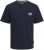Jack & Jones Trevor T-Shirt Navy - Μακό μπλουζάκια - Aνδρικά μπλουζεσ μεγάλα μεγέθη