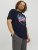 Jack & Jones Codyy T-Shirt Navy - Μακό μπλουζάκια - Aνδρικά μπλουζεσ μεγάλα μεγέθη