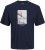 Jack & Jones Copenhagen Photo T-Shirt Navy - Μακό μπλουζάκια - Aνδρικά μπλουζεσ μεγάλα μεγέθη