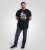 D555 Derby T-Shirt Rhythm and Rides Navy - Μακό μπλουζάκια - Aνδρικά μπλουζεσ μεγάλα μεγέθη