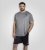 D555 Retford T-Shirt Lightweight Peach Finished Grey - Μακό μπλουζάκια - Aνδρικά μπλουζεσ μεγάλα μεγέθη