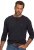 JP1880 Henley T-Shirt Long Sleeve Dark Navy TALL - ΑΝΔΡΙΚΑ ΡΟΥΧΑ MT-6XLT - Μεγέθη TALL