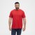 North Latitude T-Shirt O-Neck Red TALL - TALL Πόλο μπλουζάκια - T-Shirt για Ψηλούς Άνδρες
