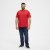 North Latitude T-Shirt O-Neck Red TALL - TALL Πόλο μπλουζάκια - T-Shirt για Ψηλούς Άνδρες