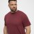 North Latitude T-Shirt O-Neck Bordeaux TALL - TALL Πόλο μπλουζάκια - T-Shirt για Ψηλούς Άνδρες