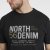 North Latitude Denim Printed T-Shirt Black TALL - TALL Πόλο μπλουζάκια - T-Shirt για Ψηλούς Άνδρες