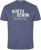 North Latitude Denim Printed T-Shirt Blue Melange TALL - TALL Πόλο μπλουζάκια - 