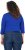 Ulla Popken Versatile Surplice Wrap Tie Hem Bolero Top Cobalt Blue - Μπλουζάκια - 