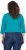 Ulla Popken Versatile Surplice Wrap Tie Hem Bolero Top Teal - Μπλουζάκια - 