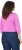 Ulla Popken Versatile Surplice Wrap Tie Hem Bolero Top Cool Pink - Μπλουζάκια - 