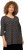 Ulla Popken 3/4 Sleeve Geometric Graphic Tee Black - Μπλουζάκια - 